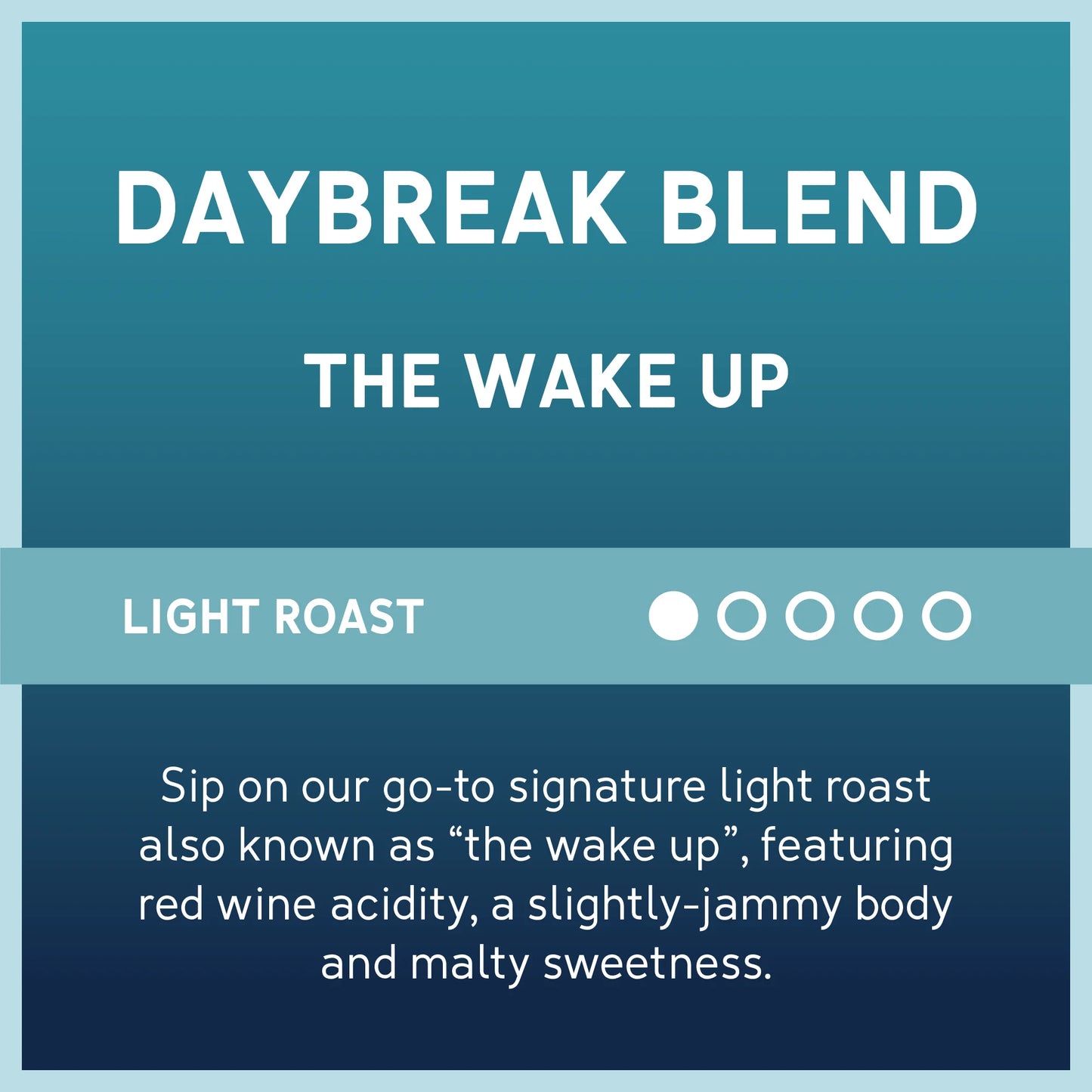 Caribou Coffee Daybreak Blend - Light Roast - Ground Coffee