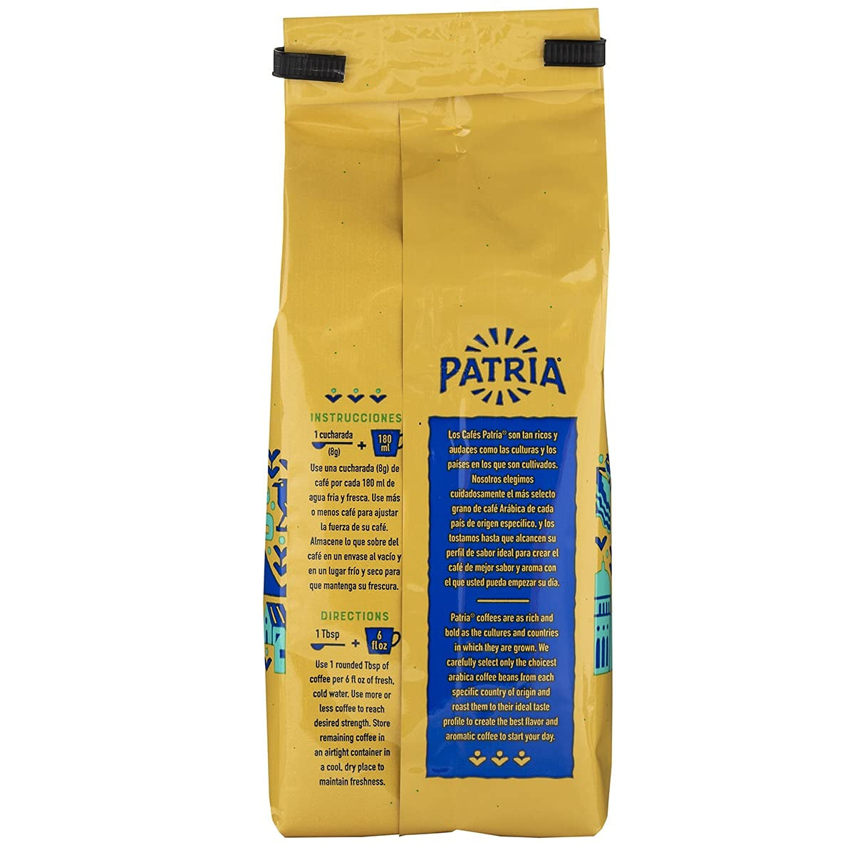 Patria El Salvador - Dark Roast - Ground Coffee